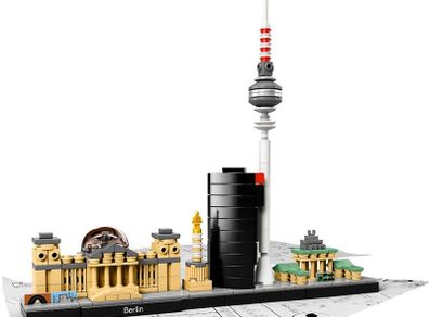 Lego Architecture 21027: Berlin (2016) 100% Complete (NO BOX)