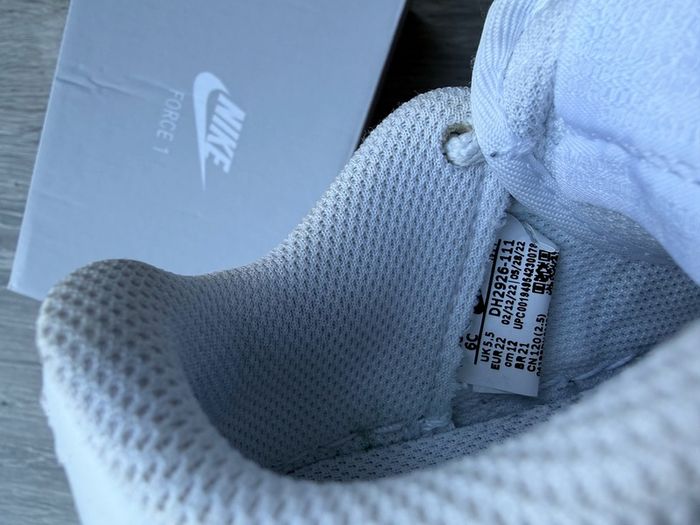 Nike Air Force toddler shoes (UK size 5.5)