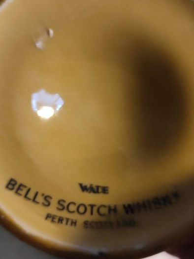 Set Of 2 Bell's Scotch Whisky bell Bottle.
