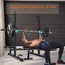 Squat Rack Multi-Function Barbell Rack Height Adjustable Dip Stand Home Gym Weight Lifting Bench Press Dip Station Push up Portable Strength Training Dumbbell Rack (FREE POSTAGE) Image 2