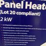 2KW Panel Heater Wall Heater Image 4