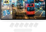 120'' Portable Projector Screen HD 16:9 White 120 Inch Foldable Diagonal Projection Screen Home Theater for Wall Projection Indoors Outdoors