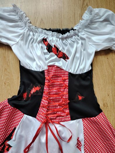 Red Riding Hood Dress + Cape Size 8-10