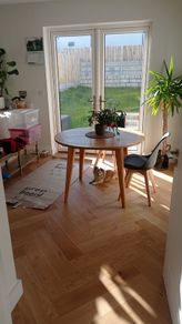 Solid Oak Round Dining Table