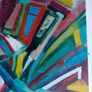 Original brutalist painting original abstract painting Image 7