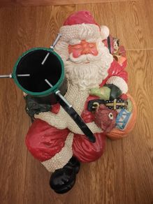 Santa Christmas Tree Holder