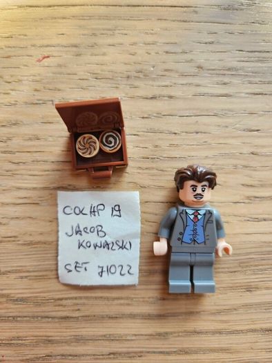 lego jacob kowalsky colhp-19 set 71022 cmf