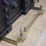 19th Century French Gilt Bronze Fireplace Fender Image 2