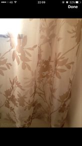 High quality voile curtains 2 pairs