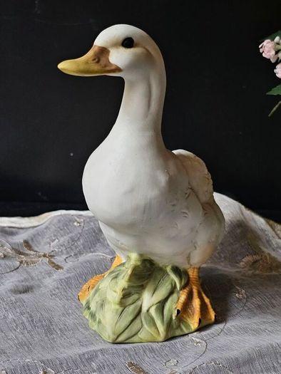 The Leonardo Collection Ceramic White Duck Ornament