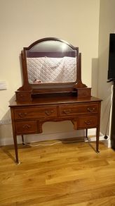 Edwardian mahogany dressing table