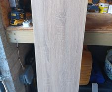 oak shelves