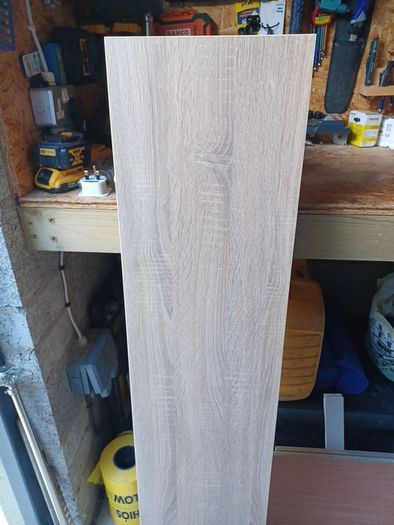 oak shelves