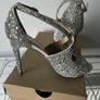Ivory full sparkle wedding shoes. Jimmy choo dupes Image 6