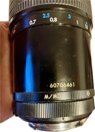 Kiron Minolta MD mount 105mm f/2.8 true macro 1:1 lens