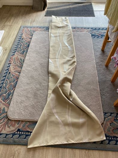 Pair of gorgeous full length curtains