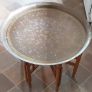 Moroccan / indian copper top table, on offer see ad Image 2