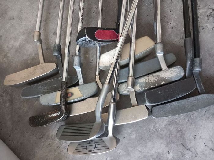 A selection of golf putters. Right handed clubs NOT SELLING SEPARATE