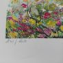 Limited Edition lithograph Le petit village provencal By Marcel Belvisi 241/250 Image 2