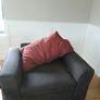 Corner sofa. Armchair and footstool Image 2
