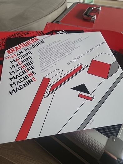 Kraftwerk The Man Machine special edition fabriges vinyl
