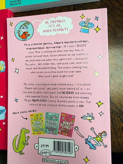 Nina Peanut - 4 book series - brand new