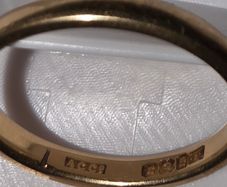 1910 Wedding Ring 18ct Gold