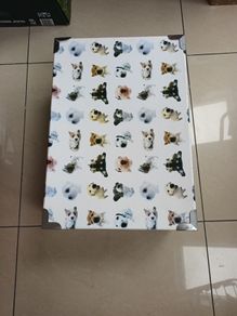 Cardboard Storage Box With Lid. S. 50cm X 36cm.