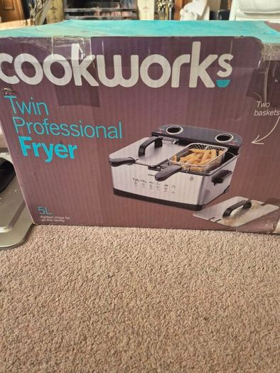 Unopened Double Fryer - 5L