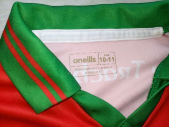 Rathcoole Commercials O'Neills Jersey Size Age 10/11Years