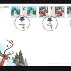 2006 Great Britain Christmas Commemorative Stamps First Day Cover (FDC)
