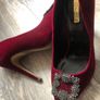 Velvet heels Image 2