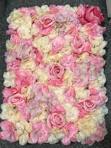 40x60cm Artificial Flowers Wedding Home Room Wall Decoration Flower wall