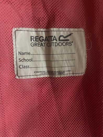 Girls raincoat Pink Regatta Great outdoors Summer Jacket