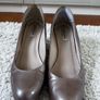 LK Bennett Champagne Wedges Image 5