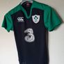 2015-2016 Canterbury ireland rugby shirt Size small Pit to pit 19" 28" long Black In excellent condition Image 4