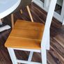 4 solid wood kitchen chairs Image 2