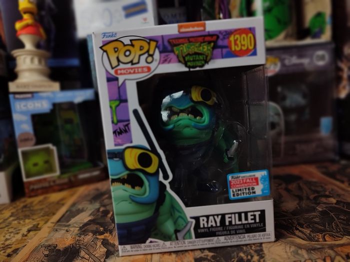 Ray Fillet ! TMNT ! Teenage Mutant Ninja Turtles ! 2023 Fall Convention ! Funko POP !