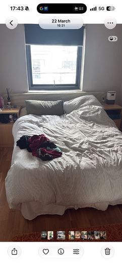 Double bed for donation