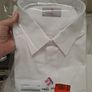 3 New White Business Shirts Size 19 inch Short Sleeve Image 7