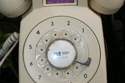 Vintage Bell System Electric Rotary Dial Phone