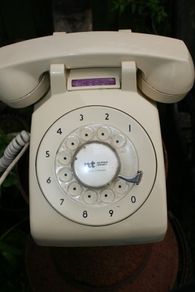 Vintage Bell System Electric Rotary Dial Phone