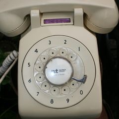 Vintage Bell System Electric Rotary Dial Phone
