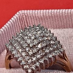 Diamond Ring 9 C gold