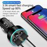 NEW SALE | Bluetooth Car Charger, Bluetooth FM Transmitter in-car Wireless Radio Adapter for Music Player, Hands-Free Calling Car Phone Kit Image 4