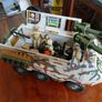 Vintage Lanard Armoured Personnel Carrier,with figures Image 5