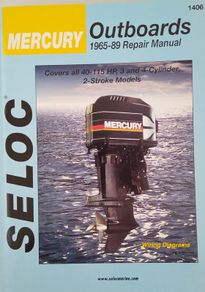 SELOC 1406 - Mercury / Mariner 1965-1989, 40-115HP, 3 & 4-cylinder 2-stroke