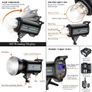 30144 Godox QS600 II QS600II 600Ws Professional Studio Strobe Image 6