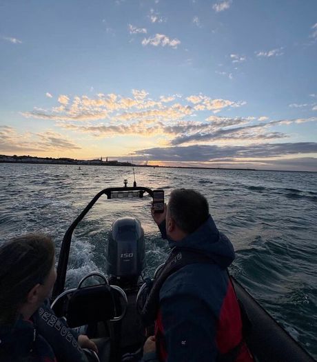 Ashes Scattering at Sea, Dublin Bay  Licensed Boat