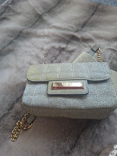 Gold Flats, Bag & Belt Bundle.